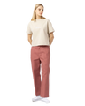 The Dickies Womens 874 Cropped Trousers in Whitered Rose