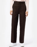 Elizaville Trousers in Dark Brown