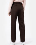 Elizaville Trousers in Dark Brown