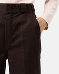 Elizaville Trousers in Dark Brown