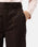 Elizaville Trousers in Dark Brown