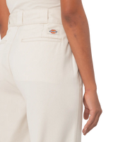 The Dickies Womens Elizaville Rec Trousers in Whitecap Gray