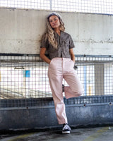 The Dickies Womens Elizaville Trousers in Violet