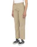 The Dickies Womens Elizaville Trousers in Khaki