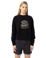 The Dickies Womens Fort Lewis Sweatshirt in Black