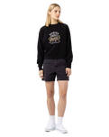 The Dickies Womens Fort Lewis Sweatshirt in Black