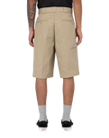 The Dickies Mens 13" Multi Pocket Walkshorts in Khaki