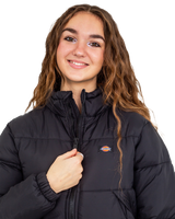 The Dickies Womens Alatna Jacket in Black