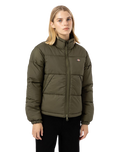 The Dickies Womens Alatna Jacket in Military Green