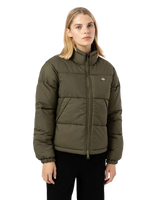 The Dickies Womens Alatna Jacket in Military Green