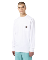 The Dickies Mens Mount Vista Long Sleeved  T-Shirt in White