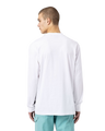 The Dickies Mens Mount Vista Long Sleeved  T-Shirt in White