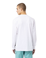 The Dickies Mens Mount Vista Long Sleeved  T-Shirt in White