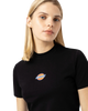 The Dickies Womens Maple Valley T-Shirt in Black