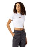 The Dickies Womens Maple Valley T-Shirt in White