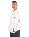 The Dickies Mens Icon Washed Hoodie in Ecru