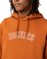 The Dickies Mens Union Springs Hoodie in Gingerbread