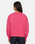 The Dickies Womens Summerdale Sweatshirt in Raspberry