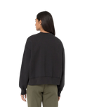 The Dickies Womens Summerdale Sweatshirt in Black