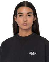 The Dickies Womens Summerdale Sweatshirt in Black