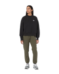 The Dickies Womens Summerdale Sweatshirt in Black