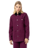 The Dickies Womens Duck Canvas Chore Jacket in Grape Wine