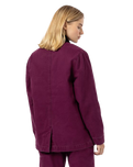 The Dickies Womens Duck Canvas Chore Jacket in Grape Wine