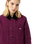 The Dickies Womens Duck Canvas Chore Jacket in Grape Wine