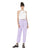 The Dickies Womens Phoenix Cropped Trousers in Grape Wine