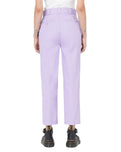 The Dickies Womens Phoenix Cropped Trousers in Grape Wine