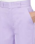 The Dickies Womens Phoenix Cropped Trousers in Grape Wine