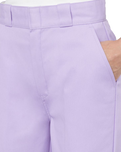 The Dickies Womens Phoenix Cropped Trousers in Grape Wine