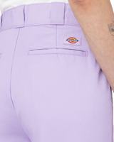 The Dickies Womens Phoenix Cropped Trousers in Grape Wine