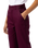 Phoenix Cropped Trousers in Grape Wine