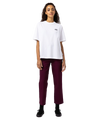 Phoenix Cropped Trousers in Grape Wine