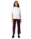 Phoenix Cropped Trousers in Grape Wine