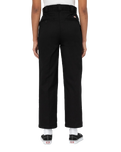 The Dickies Womens Phoenix Crop Trousers in Black