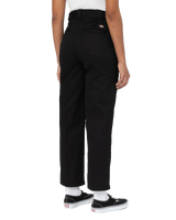 The Dickies Womens Phoenix Crop Trousers in Black