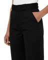 The Dickies Womens Phoenix Crop Trousers in Black