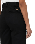 The Dickies Womens Phoenix Crop Trousers in Black