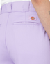 The Dickies Womens Phoenix Cropped Trousers in Purple Rose