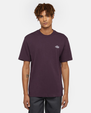 The Dickies Mens Summerdale T-Shirt in Plum Perfect