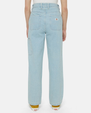 The Dickies Womens Madison Double Knee Jeans in Vintage Aged Blue