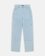 The Dickies Womens Madison Double Knee Jeans in Vintage Aged Blue