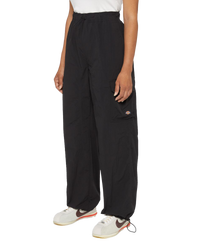 The Dickies Womens Jackson Womens Cargo Trousers in Black