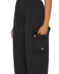 The Dickies Womens Jackson Womens Cargo Trousers in Black