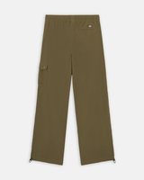 The Dickies Women's Jackson Cargo Trousers in Military Green | Available at Anns Cottage