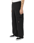 The Dickies Mens Jackson Cargo Trousers in Black