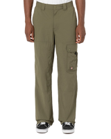 The Dickies Mens Jackson Cargo Trousers in Military Green