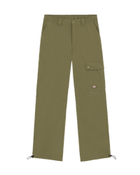 The Dickies Mens Jackson Cargo Trousers in Military Green